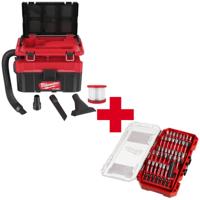 Milwaukee accu stofzuiger droog/nat - M18 FPOVCL-0 Packout - 18V - klasse L - excl. accu en lader - thumbnail