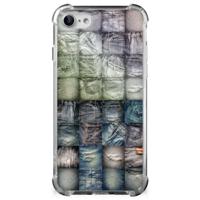 Anti Shock Bumper Case iPhone SE 2022/2020 | iPhone 8/7 Spijkerbroeken - thumbnail