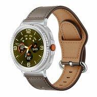 Classic leren band - Taupe - Samsung Galaxy Watch 8 Classic - 46mm - thumbnail