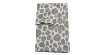 Meyco Panter ledikantdeken 100 x 150 cm bruin