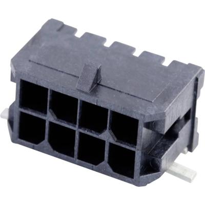 Molex 430450810 Male header, inbouw (standaard) Totaal aantal polen: 8 Rastermaat: 3 mm Inhoud: 1 stuk(s) Tape on Full reel Molex 430450810 Male header, inbouw (standaard) Totaal aantal polen: 8 Rastermaat: 3 mm Inhoud: 1 stuk(s) Tape on Full reel