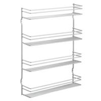 Metaltex Space Saver Smart Kitchen Pepito Kruidenrek 4 Etages 36x8x45 cm Zilver - thumbnail