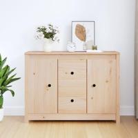 Dressoir 100x35x74 cm massief grenenhout - thumbnail