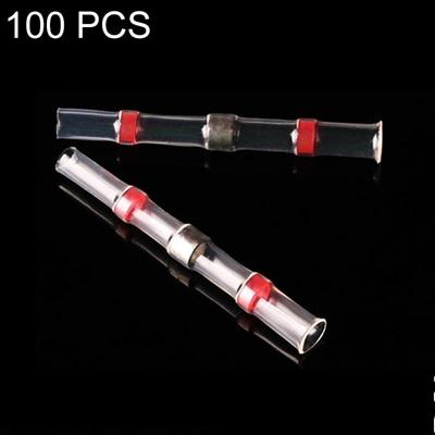 100 stuks AWG22-18 0 5-1 5 mm zegel Heat Shrink Butt draad aansluitingen rode Terminals soldeer Sleeve(Red) 100 stuks AWG22-18 0 5-1 5 mm zegel Heat Shrink Butt draad aansluitingen rode Terminals soldeer Sleeve(Red)