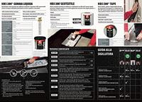 Griffon HBS-200 tape - water- en luchtafdichtend - rol 7,5 cm x 5 mtr - zwart - thumbnail