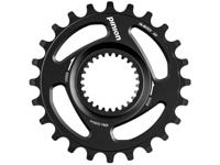 Pinion kettingwiel chain ring alu, 24t.,black - thumbnail