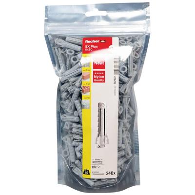 Fischer 567922 SX Plus Deuvelset 40 mm 6 mm 240 stuk(s)