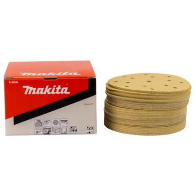 Makita Accessoires Schuurschijf yellow Diameter 150mm Korrel 120 - B-39344