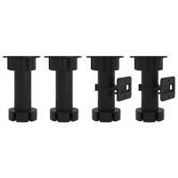 Ovenkast 60x46x81,5 cm spaanplaat betongrijs - thumbnail