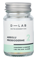 D-Lab Nutricosmetics - D-Lab Absolu Probioderme 2 Capsules 28 stuk Gerichte behandeling 28 pc - thumbnail