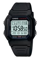 CASIO Retro Vintage W-800H-1A Unisex Horloge 37mm WR 100mt - thumbnail