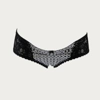 BB Slip Mama Katie Zwart/Wit met opvallende polkadots. - thumbnail