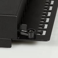 LogiLink NP0061 24 poorten Patchpaneel 483 mm (19) CAT 6A 1 HE Zwart - thumbnail
