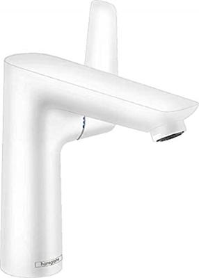 Hansgrohe Talis E ééngreeps wastafelmengkraan 150 met PopUp trekwaste, mat wit