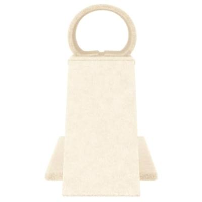 vidaXL Kattenmeubel met tunnel en ladder 55,5 cm crèmekleurig, kattentoren, kattenboom, kattenkrabtoren, kattenkrabpaal, kattenspeelmeubel