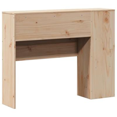 Hoofdbord met opbergruimte 75 cm massief grenenhout
