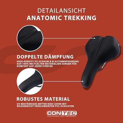 CONTEC sattel "anatomic" ct saddle anatomic 279 x 179mm