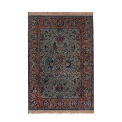 Dutchbone Vloerkleed 'Bid' 200 x 300cm, kleur Old Green