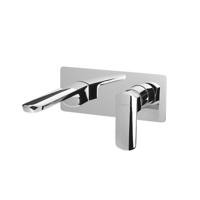 Wastafelmengkraan Inbouw Sapho Mixona 1-hendel Uitloop Recht 17.6 cm Chroom Sapho - thumbnail