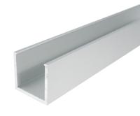 94SC/2000-U-profiel 2000mm aluminium geanodiseerd - thumbnail