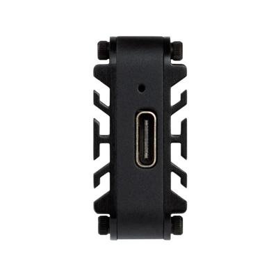 Silverstone MS12 SDD-behuizing Zwart M.2