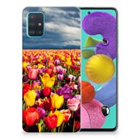 Samsung Galaxy A51 TPU Case Tulpen - thumbnail