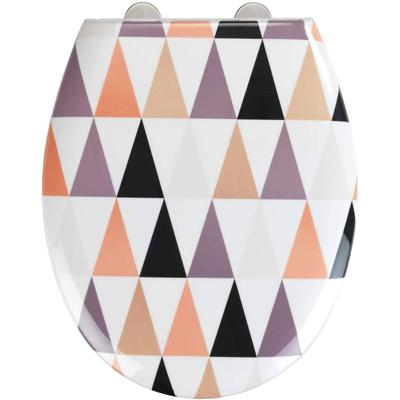 Wenko Wc-bril Pyramide 37 X 44,5 Cm Duroplast Multicolor Wenko Wc-bril Pyramide 37 X 44,5 Cm Duroplast Multicolor