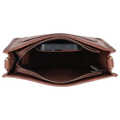 Hide & stitches jura crossbodytas-Brown