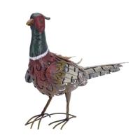 Fazant metaal 58x20x40cm - thumbnail