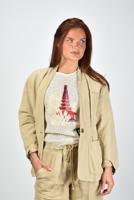 Isabel Marant jas Soraya VE0673FA-D2F01I beige - thumbnail