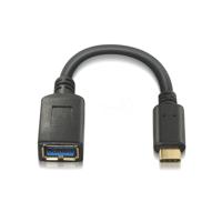 aisens A107 – 0062 – 3 A (15 cm USB 3.1-kabel, voor telefoon mobiele telefoon en tablet) zwart - thumbnail