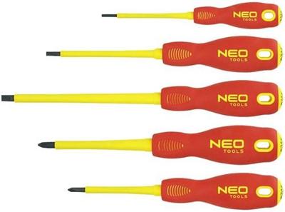 Neo Schroevendraaierset 5 delig 1000V - 6460180 Neo Schroevendraaierset 5 delig 1000V - 6460180
