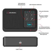 AVerMedia AI SPEAKERPHONE - AS311 luidspreker telefoon Universeel Zwart - thumbnail