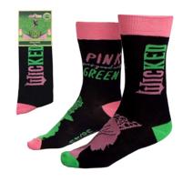 Wicked Socks Pink goes good with Green 36-43 - thumbnail