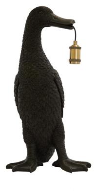 Light & Living Tafellamp 'Duck' kleur Zwart