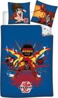 Bakugan Dekbedovertrek Brawl 140 x 200 cm microfiber - thumbnail