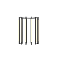 A-N-D - Pipeline Kroonluchter 6 Hanglamp - thumbnail