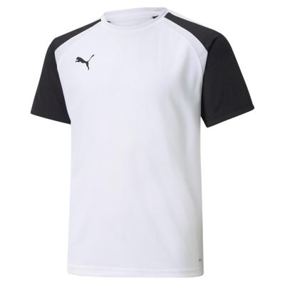PUMA teamPACER Voetbalshirt Kids Wit Zwart
