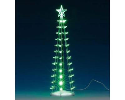 Kerstfiguur Lighted silhouette tree (green) b/o (4.5v) LEMAX - Lemax