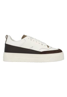 Antony Morato Sneakers MMFW01615-LE300002-2053 Wit / Bruin-44 maat 44