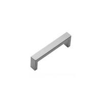 Intersteel Meubelgreep rechthoek 128mm geborsteld RVS - thumbnail