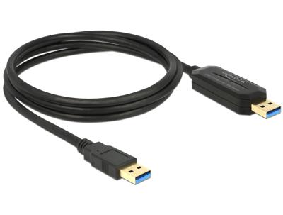DeLOCK Data Link + KM Switch USB 3.0 > USB 3.0 kabel