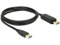 DeLOCK Data Link + KM Switch USB 3.0 > USB 3.0 kabel - thumbnail