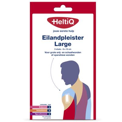 HeltiQ Eilandpleister Large HeltiQ Eilandpleister Large