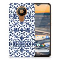 Nokia 5.3 | TPU Case | Flower Blue - thumbnail