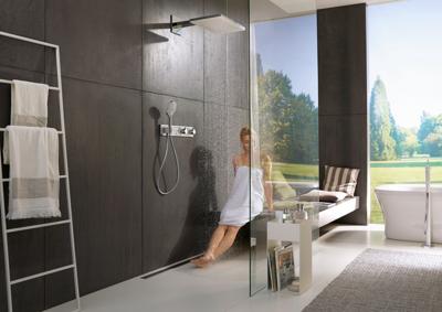 Hansgrohe RainSelect thermostaat afbouwdeel voor 3 functies, chroom