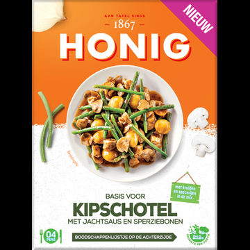 Honig Basis voor Kipschotel Jachtsaus 48g bij Jumbo