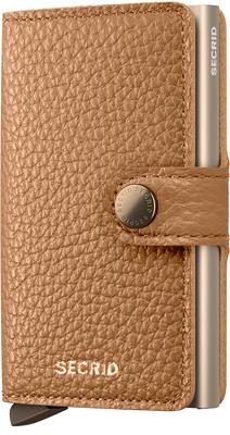 SECRID Miniwallet Licht bruin - Pasjeshouder dames