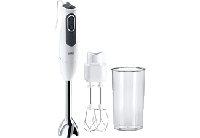 Braun MQ3105B MultiQuick 3 Staafmixer Wit/Grijs - thumbnail