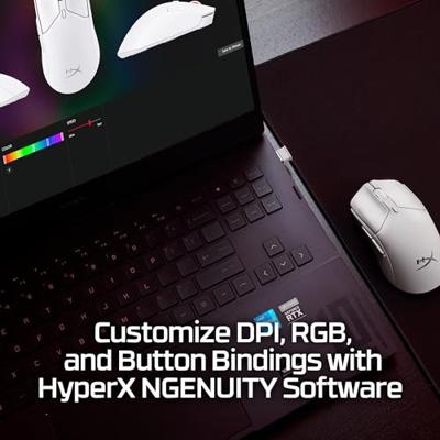 HP HyperX Pulsefire Haste 2 Mini - draadloze gaming muis (zwart)
